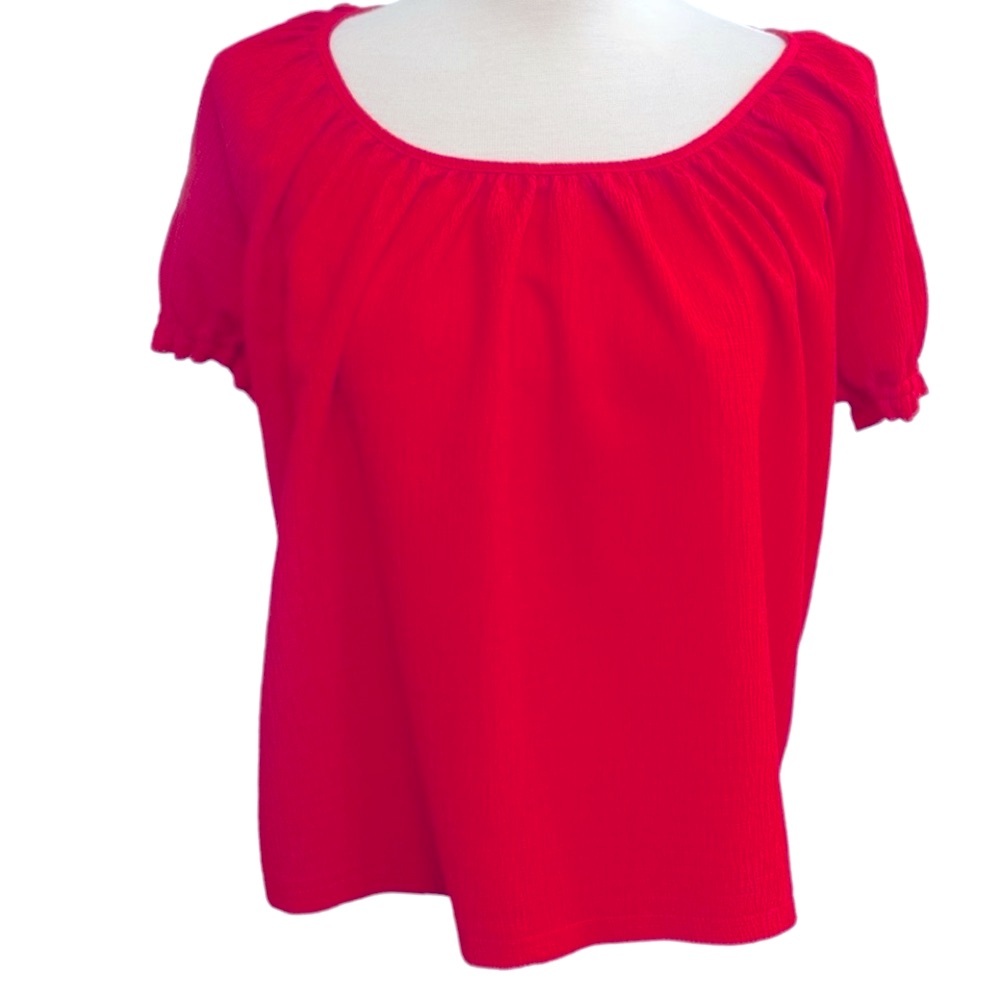 “Madewell” Red Pheasant Top
Size: M   
EUC